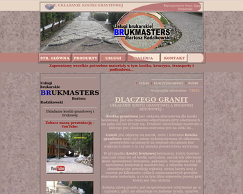 Brukmasters  Usługi brukarskie  Kamieniarstwo_Array