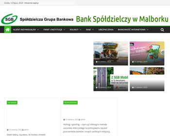 Bank Spółdzielczy w Malborku  Centrala_Array