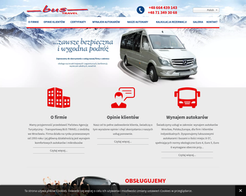 Bus Travel  Agencja turystyczno - transportowa_Array