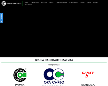 Carboautomatyka S A  Przedsiębiorstwo kompletacji i montażu systemów automatyki_Array