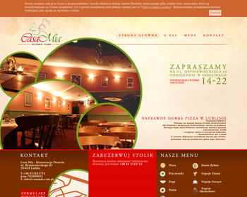 Casa Mia Restauracja Pizzeria_Array