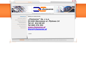 Przedsiębiorstwo Wielobranżowe CHEMOREX Sp  z o o_Array