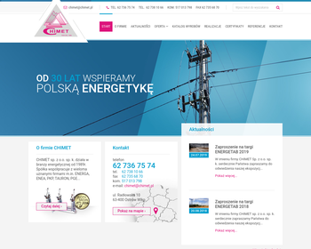 Przedsiębiorstwo Produkcyjno-Usługowo-Handlowe CHIMET_Array