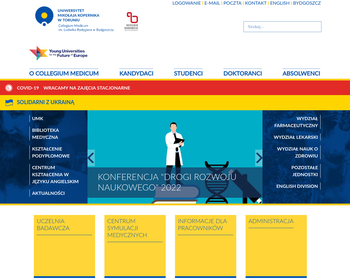COLLEGIUM MEDICUM im  Ludwika Rydygiera - Uniwersytet Mikołaja Kopernika w Toruniu_Array