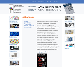 Centralny Ośrodek Badawczo-Rozwojowy Przemysłu Poligraficznego_Array