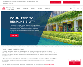 CUSHMAN iamp; WAKEFIELD HEALEY iamp; BAKER POLSKA Sp  z o o_Array