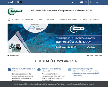 Akademickie Centrum Komputerowe CYFRONET AGH_Array