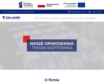 Przedsiębiorstwo Produkcyjne D K  LAMIN S j  P Daniluk_Array