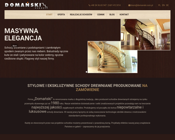 Przedsiębiorstwo Produkcyjno-Handlowo-Usługowe DOMAŃSKI_Array