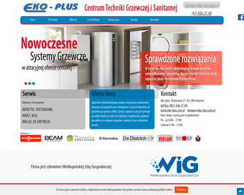 Centrum Techniki Ogrzewniczej i Sanitarnej EKO-PLUS S c_Array