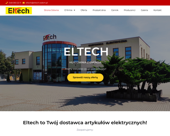 Hurtownia Artykułów Elektrycznych ELTECH S j_Array