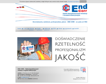 Zakład Specjalistycznych Instalacji i Urządzeń Elektrycznych End Corr_Array