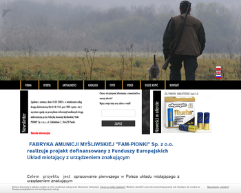 Fabryka Amunicji Myśliwskiej FAM-PIONKI Sp  z o o_Array