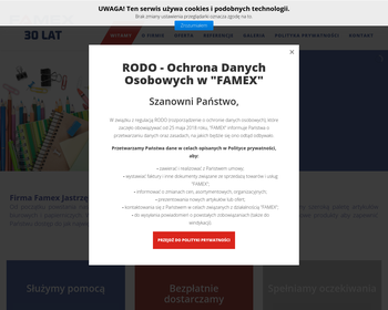 Przedsiębiorstwo Produkcyjno-Handlowo-Usługowe FAMEX Stanisława i_Array