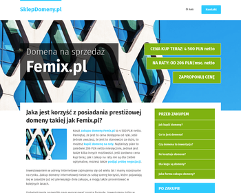 Przedsiębiorstwo Produkcyjno-Handlowo-Usługowe FEMIX_Array