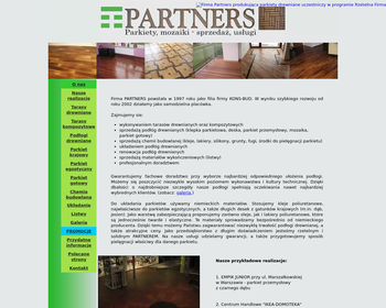 Partners  Parkiety  Usługi parkieciarskie_Array