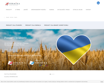 Przedsiębiorstwo Produkcyjno-Handlowe FORMIKA Sp  z o o_Array