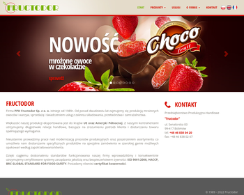 Przedsiębiorstwo Produkcyjno-Handlowe FRUCTODOR Sp  z o o_Array