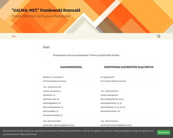 Przedsiębiorstwo Usługowo-Produkcyjne GALWA-MET_Array