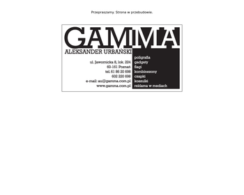 Gamma Promotion Sp  z o o_Array