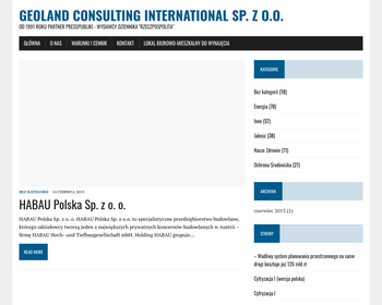 Przedsiębiorstwo Produkcyjno-Handlowe GEOLAND Consulting_Array