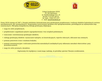 Usługi Geodezyjne GEOS_Array