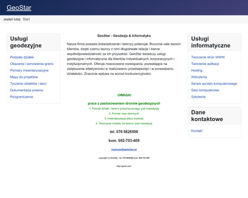 GeoStar Geodezja i Informatyka_Array