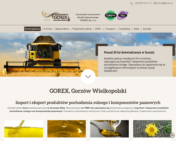 Gorzowskie Towarzystwo Handlu Zagranicznego GOREX Sp  z o o_Array