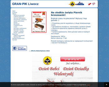 Przedsiębiorstwo Produkcyjno-Handlowe Wyrobów Cukierniczych GRAN-_Array