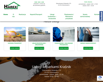 Harex  Zakład budowlano - remontowo - wykończeniowy  Adamczyk R_Array