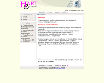 HART ELEKTRONICS Sp  z o o_Array