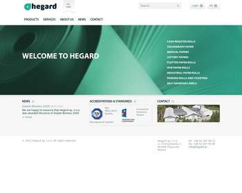 Przedsiębiorstwo Produkcyjno-Handlowe HEGARD_Array