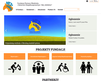 Fundacja Pomocy Młodzieży i Dzieciom Niepełnosprawnym HEJ KONIKU - Ośrodek Hipoterapii_Array