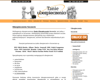Ubezpieczenia Szczecin Ubezpieczenie OC_Array