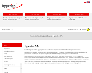 Hyperion S A  - Oddział_Array