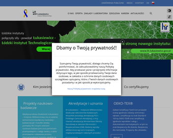 Instytut Inżynierii Materiałów Włókienniczych_Array