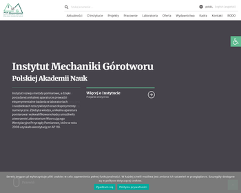 Instytut Mechaniki Górotworu Polskiej Akademii Nauk_Array