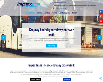 Impex-Trans  Przewozy autokarowe  Wynajem autokarów_Array