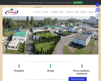Przedsiębiorstwo Innowacyjno-Wdrożeniowe IMPULS mgr inż  Władysław_Array