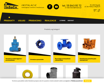ZUH INSACO - materiały instalacyjne do infrastruktury wod-kan_Array