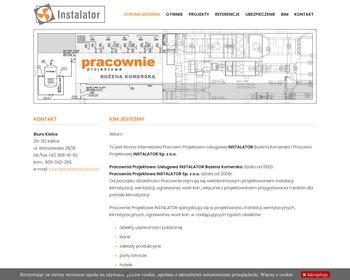 Instalator  Pracownia projektowo - usługowa  Klimatyzacja_Array