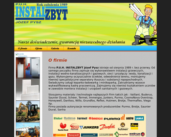 Instalzbyt  Instalacje grzewcze i sanitarne_Array