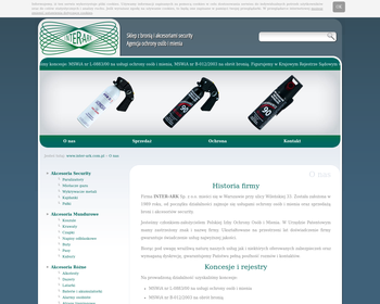 Inter-Ark Sp  z o o  Sklep z bronią  Akcesoria security_Array