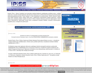 Instytut Pracy i Spraw Socjalnych_Array