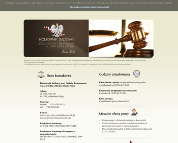 Komornik Sądowy przy Sądzie Rejonowym w Jastrzębiu Zdroju Adam Mika_Array