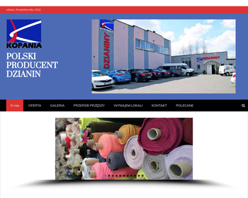 KOPANIA Sp  z o o  Producent dzianin - Wykańczanie dzianin łódzkie_Array