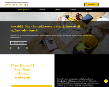 Przedsiębiorstwo Remontowo-Budowlane Kowalski i Syn S J_Array