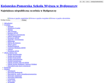 Kujawsko-Pomorska Szkoła Wyższa_Array