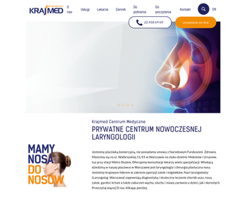 Niepubliczy Zakład Opieki Zdrowotnej KRAJMED - Laryngologia i Chirurgia Plastyczna Nosa_Array