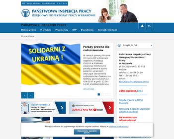 Państwowa Inspekcja Pracy - Okręgowy Inspektorat Pracy w Krakowie_Array